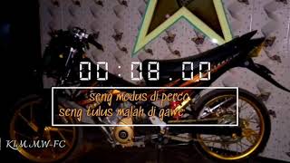 Download lagu Quates Modifikasi satria fu hitam orange story WA Indonesia mp3