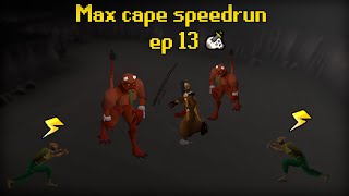 OSRS Speedrun Max Cape Any% - 7 Spec Transfers, 1 Slayer Episode 13