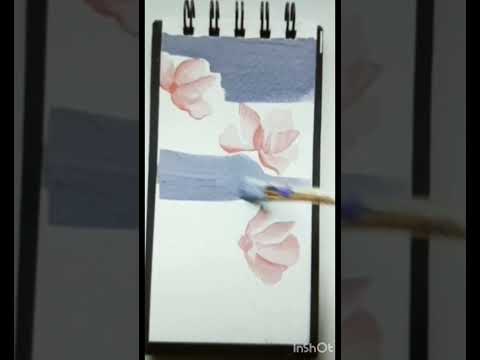ping flowers painting