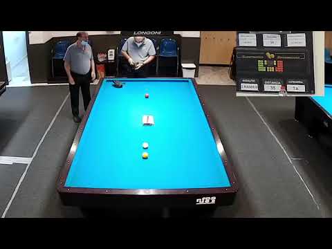 CAMPEONATO DE  CATALUNYA 3 BANDAS PRIMERA DIVISION. FRANCISCO HERNANDEZ VS IVAN PRATS