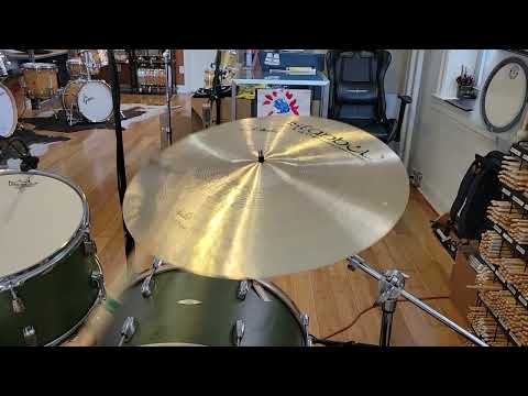 (SOLD) Cymbals - Istanbul Agop 21" Signature Mel Lewis 1982 Ride