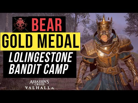 🥇 LOL GOLD LOLINGESTONE Bandid Camp - Trial of the BEAR - Mastery Challenge Tips | AC Valhalla