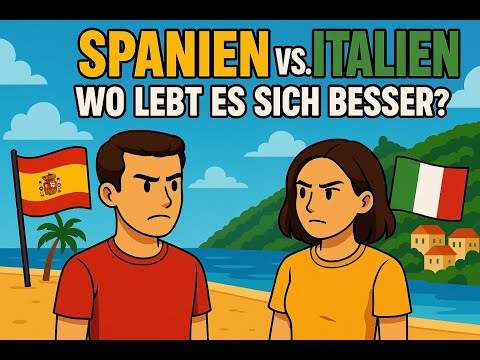 Spanien vs. Italien – Wo lebt es sich besser? Der ehrliche Vergleich für Auswanderer!