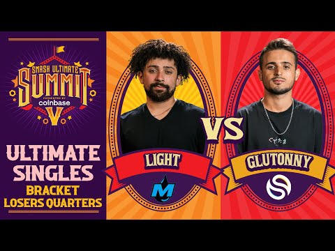 Light vs Glutonny - Losers Quarters Ultimate Summit 5 - SSBU Singles | Fox vs Wario