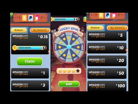 GANA $1 A $100 DÓLARES EN TARJETAS O GIFT CARD DE AMAZON CON ESTA APP
