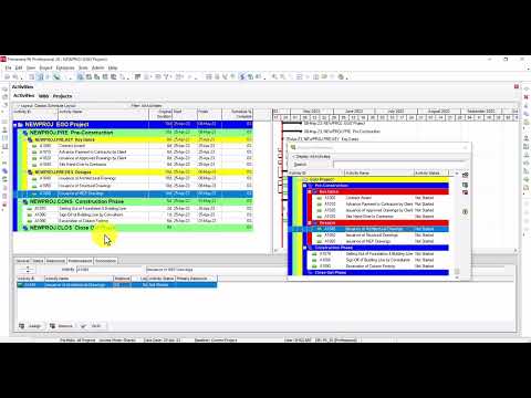 Primavera P6 Tutorial: How to Assign Relationships to Tasks for Construction Schedules