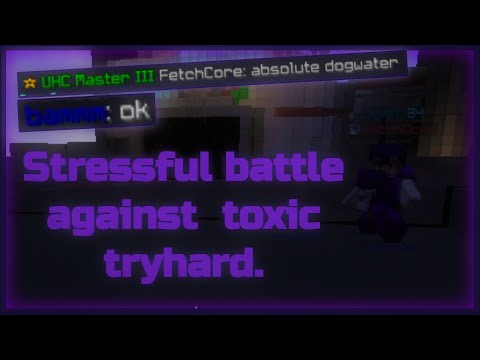 insanely stressful battle against toxic tryhard.