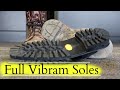 Work Boots Full Restoration ** Full Vibram Soles**