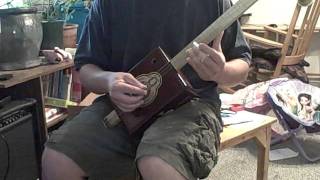 Ben Diddley cigar box guitar - demo 3 - "when the Saints go marching in"