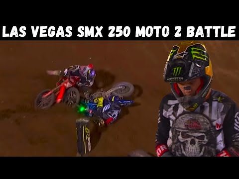 Was This TOO DIRTY for $500,000?! Haiden Deegan vs Jo Shimoda Championship BATTLE at Las Vegas SMX 