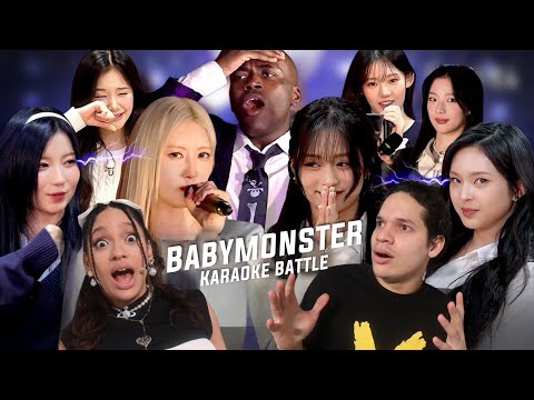 The VOCALS on these LADIES! Waleska & Efra react to BABYMONSTER Karaoke Challenge!