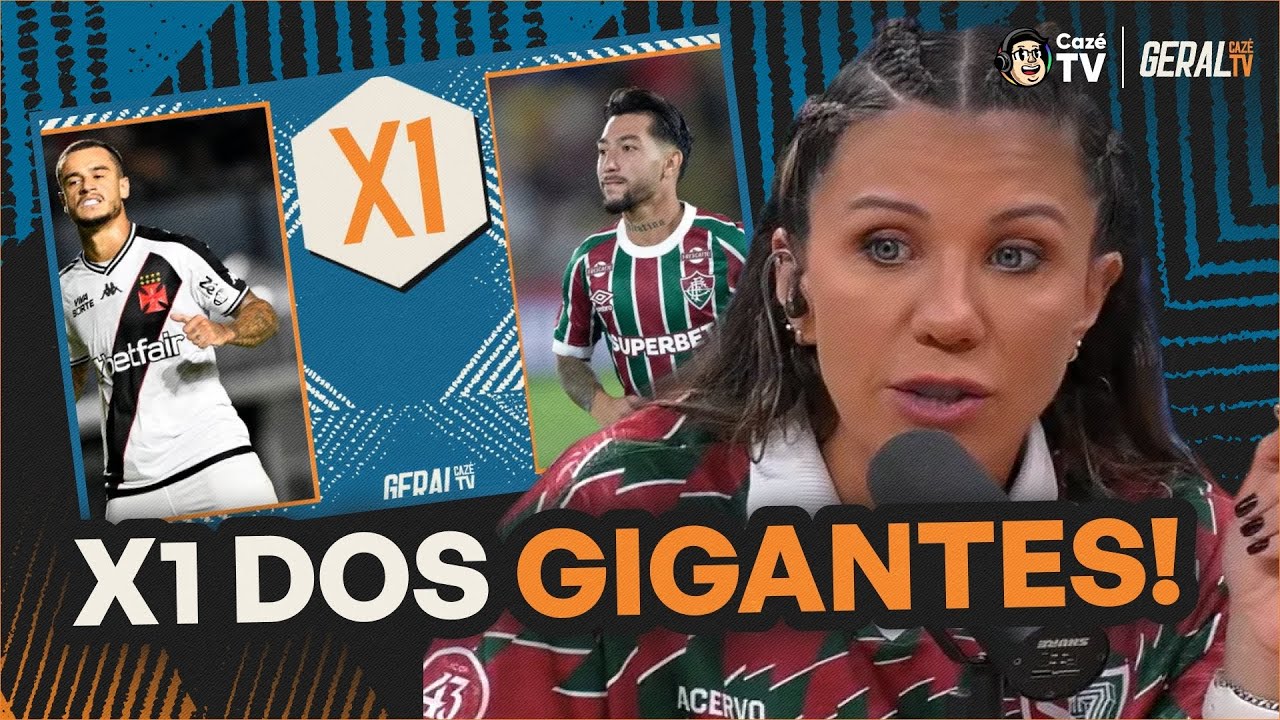 VASCO X FLUMINENSE (X1) - NOME A NOME | TEM FAVORITO NA SEMIFINAL DA COPA DO BRASIL? | GERAL CAZÉTV
