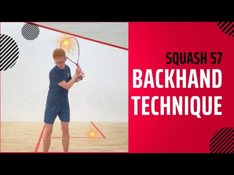 Mastering the Squash 57 Backhand Technique for Precision and Power!