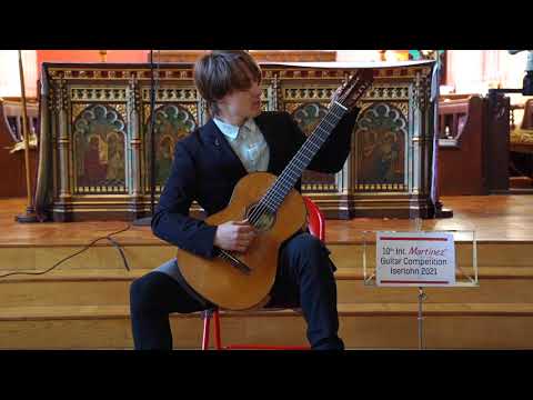10th Int. Martinez Guitar Competition Iserlohn 2021, 1st Round - Harold Gordon-Smith
