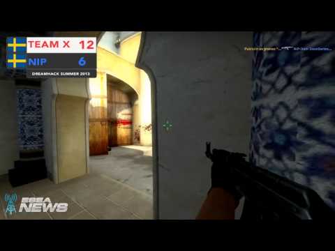 NiP vs Team X  The Epic Comeback @ Dreamhack Summer 2013 by ESEANews.com
