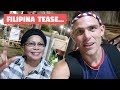 FILIPINA TEASING FOREIGNER ABOUT LOVE Beautiful Muslims And Villages