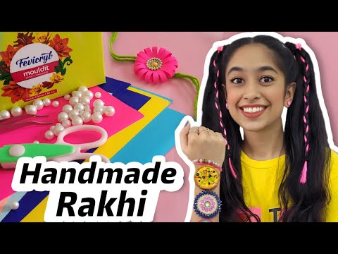 DIY Rakhi For Competition!🤩🎨💕 | Riya's Amazing World