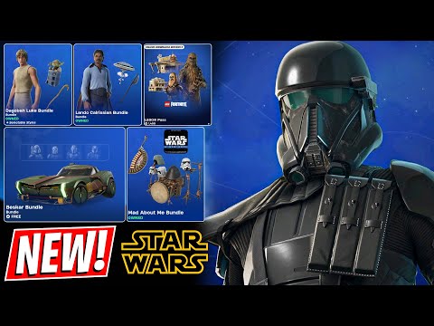 STAR WARS x FORTNITE 2024 - Before You Buy - A TON OF NEW COSMETICS!
