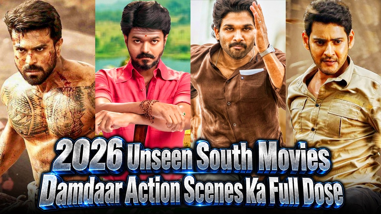 2026 Unseen South Movies  | दमदार Action Scenes का Full Dose | Best Action Compilation