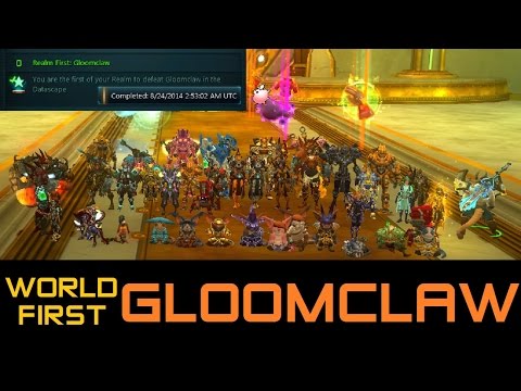 Wildstar 40 Man Raiding - WORLD FIRST Gloomclaw Kill [ENIGMA] (Wildstar Raiding)