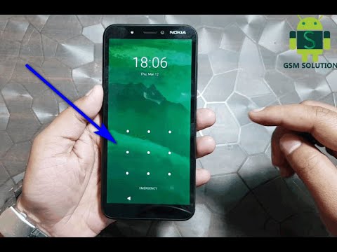 how to unlock nokia c1 security code
