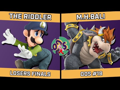 The Riddler (Luigi) vs M.H.Bali (Bowser/Donkey Kong/Captain Falcon) - OOS #18 - Losers Finals