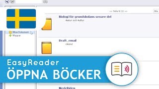 Öppna böcker och dokument på min dator (EasyBookshelf V6)