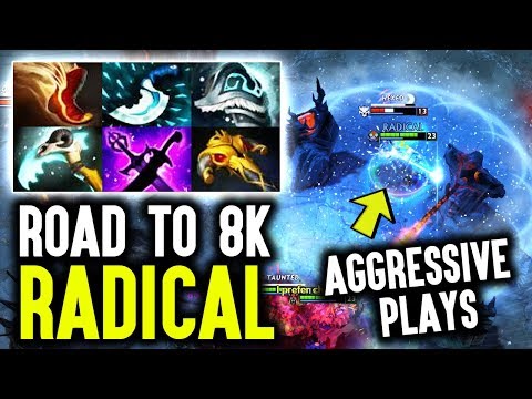Radical Tinker - Road To 8k With Crazy Aggressive Plays Dota 2