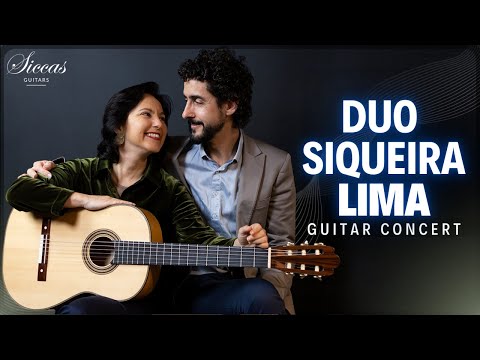 DUO SIQUEIRA LIMA - Classical Guitar Concert | Latin American Music, Debussy, Scarlatti