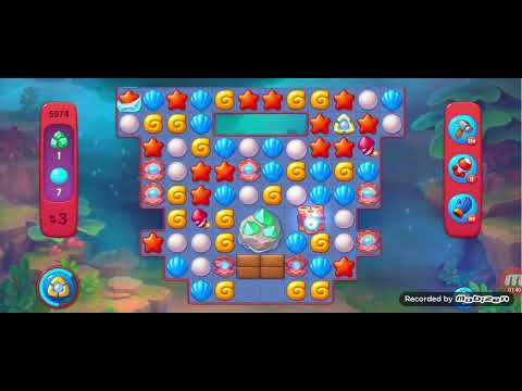 Fishdom Hard level 5974. NOboosters