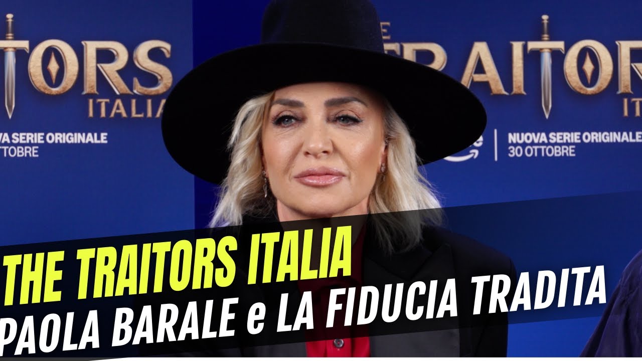 THE TRAITORS: cos'è la fiducia? Intervista a PAOLA BARALE