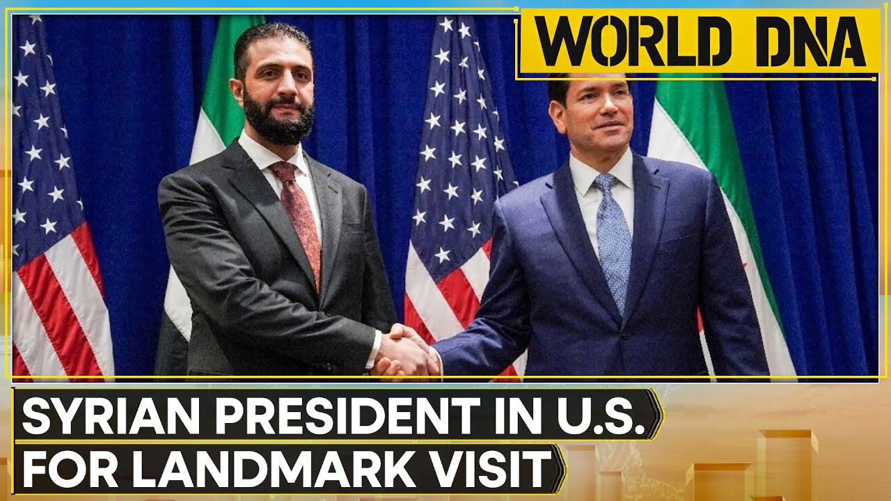 US-Syria Ties: President Ahmed Al-Sharaa To Visit White House on Monday | WORLD DNA News