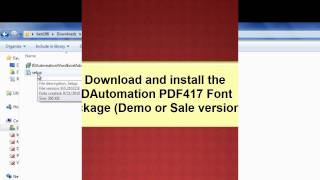 How to Encode a Tab or Function in a PDF417 in Microsoft Word