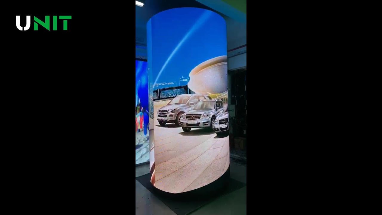 P3mm Cylinder LED Display