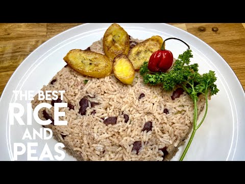 THE BEST JAMAICAN RICE AND PEAS (SERIOUSLY AMAZING)