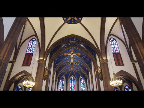 Visite de la Basilique Notre Dame de Marienthal au son de l'orgue