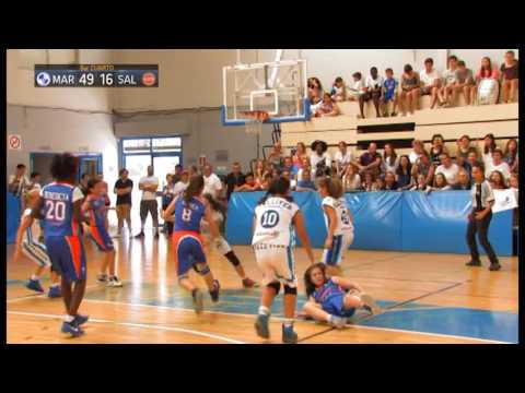 Final de la Final Four Mini Femenino Oro entre CB Marbella La Cañada y CB Salliver (RTV Marbella).