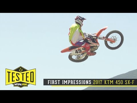 Review/First Impressions: 2017 KTM 450 SX-F