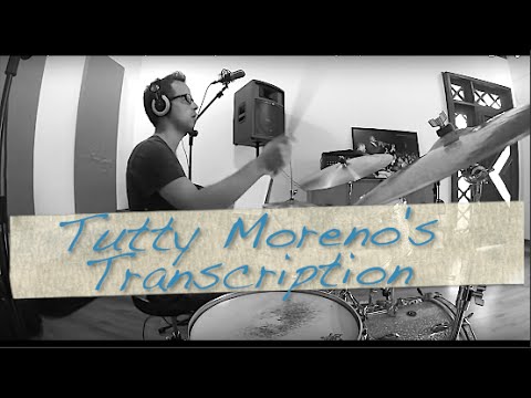 Transcrição do baterista Tutty Moreno (Tutty Moreno's Drum Transcription)