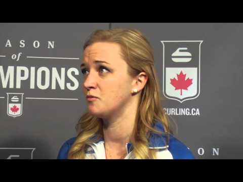 Draw 3 Media Scrum - 2016 Scotties Tournament of Hearts