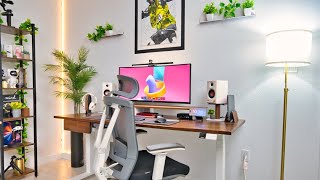 My Cozy and Minimal Desk Setup: Detailed Tour feat. Desky
