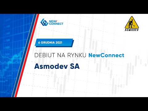Debiut ASMODEV S.A. na rynku NewConnect - 6 grudnia 2021 r.