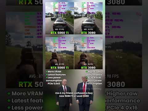 RTX 5060 Ti vs RTX 3080 - Slower than a two generation older GPU!