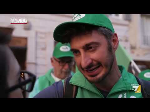 LA7 PIAZZA PULITA - Le voci degli agricoltori Cia dalla protesta a Roma