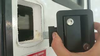 RV repair | How to replace RV door lock (EASY DIY fix)