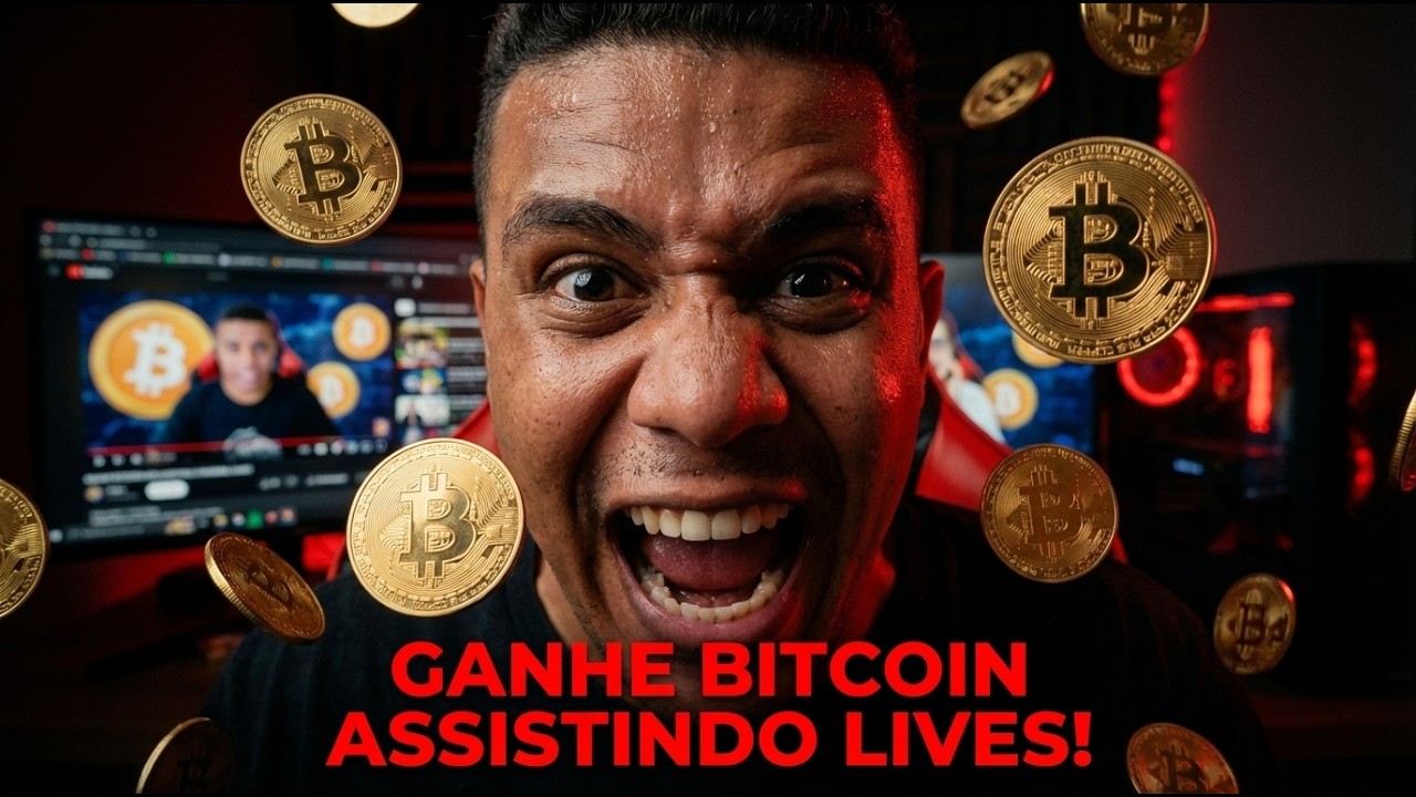 Como GANHAR BITCOIN Assistindo Lives? Novo Sistema de Missões OKX