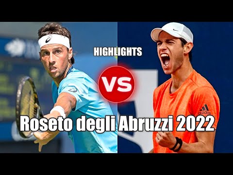 Nuno Borges vs Andrea Arnaboldi ROSETO DEGLI ABRUZZI 2022 Highlights