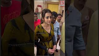 #southqueen #Actress #Trisha Gorgeous Entry at #Raangi Pressmeet #Trishakrishnan #Shorts