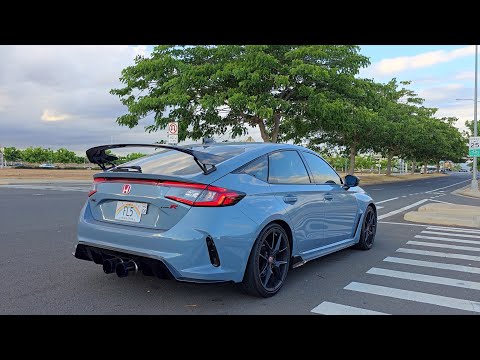 FL5 Type R | Tomei Exhaust with Integra Type S Pops and Bangs | Idle | Revs | Acceleration