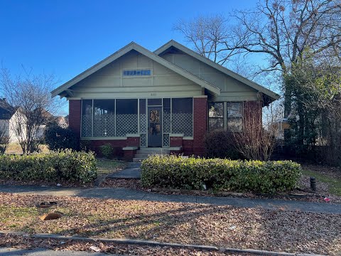2301 W 17th St., Little Rock AR 72202 - Classic Character Large 3br 1ba w/den and separate dining, large corner lot. property video